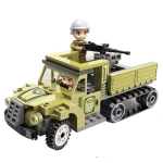Конструктор Qman - Combat Zone, Брониран автомобил, 113 части