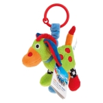 Мека дрънкалка играчка Canpol - Crazy Animals, Магаре