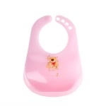 Пластмасов лигавник с джоб Canpol - Happy Animals, Зелен