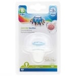 Силиконова залъгалка Canpol - Newborn Baby, 6-18 m, Синя