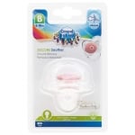 Силиконова залъгалка Canpol - Newborn Baby, 6-18 m, Розова
