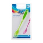 Лъжица с дълга дръжка Canpol - Зелена