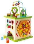 Детска игра Hape - Куб със спирали