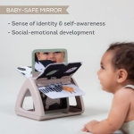 Образователна играчка Taf Toys - Черно-бяла въртяща се бебешка книжка