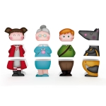 Магнитен пъзел Eurekakids - Червената шапчица, 12 части