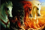 Пъзел Anatolian - Четирите коня на Апокалипсиса, 1000 части