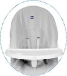 Мултифункционално кошче 4 в 1 Chicco - Baby Hug Air, White Snow