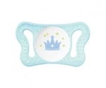 Силиконови залъгалки Chicco - Physio Micro, 2 броя, 0-2 m, момче