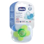 Силиконова залъгалка Chicco - Physio Comfort Night, 16-36 m, момиче