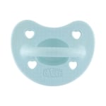 Силиконова залъгалка Chicco - Soft Lux, 2 - 6 месеца, синя