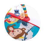 Активна гимнастика с проектор Chipolino - Маймунка, Синя
