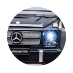 Електрически джип Chipolino - Maybach G650, Черен 