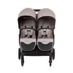 Бебешка количка за близнаци Chipolino - Top Stars, Макадамия