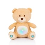 Музикална плюшена играчка с функция нощна лампа Chipolino - Меченце