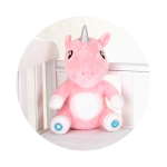 Музикална плюшена играчка с функция нощна лампа Chipolino - Еднорог