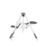 Столче за хранене 2 в 1 Chipolino - Milk Shake, Гранит