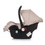 Кошница за кола Chipolino - Хармъни, i-Size, 40-85 cm, Макадамия