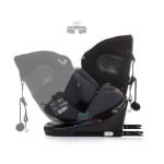 Столче за кола Chipolino - Motion, i-Size, IsoFix, 40-150 cm, Oбсидиан