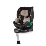 Столче за кола Chipolino - Максимус, 360°, I-Size, IsoFix, 40-150 cm, Макадамия