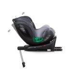 Столче за кола Chipolino - Максимус, 360°, I-Size, IsoFix, 40-150 cm, Гранит