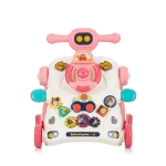 Музикална играчка на колела 3 в 1 Chipolino - Кола, Синя