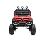 Акумулаторен джип Chipolino - Mercedes Unimog, червен