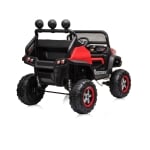 Акумулаторен джип Chipolino - Mercedes Unimog, червен