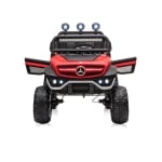 Акумулаторен джип Chipolino - Mercedes Unimog, червен