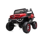 Акумулаторен джип Chipolino - Mercedes Unimog, червен