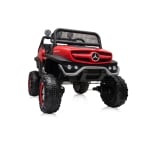 Акумулаторен джип Chipolino - Mercedes Unimog, червен