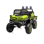 Акумулаторен джип Chipolino - Mercedes Unimog, бял 