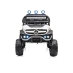 Акумулаторен джип Chipolino - Mercedes Unimog, бял 