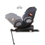Столче за кола Chipolino - Торино, 360°, IsoFix, i-Size, 40-150 cm, Фламинго