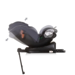 Столче за кола Chipolino - Торино, 360°, IsoFix, i-Size, 40-150 cm, Фламинго