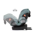 Столче за кола Chipolino - Воларе, i-Size, IsoFix, 360°, Обсидиан
