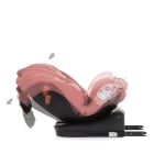 Столче за кола Chipolino - Воларе, i-Size, IsoFix, 360°, Обсидиан
