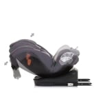 Столче за кола Chipolino - Воларе, i-Size, IsoFix, 360°, Обсидиан
