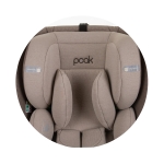 Столче за кола Chipolino - Peak, i-Size, IsoFix, 360°, Фламинго