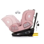 Столче за кола Chipolino - Peak, i-Size, IsoFix, 360°, Фламинго