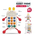 Образователна играчка 8 в 1 Chipolino - Низанка телефонче