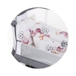 Спален комплект за мини кошара Chipolino - Мече с балон