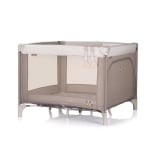 Преносима бебешка кошара за игра Chipolino - Pop Up, Мече, Бежова