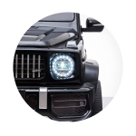 Акумулаторна кола Chipolino - Mercedes AMG G63, Джип, Черна