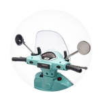 Акумулаторен мотор Chipolino - Vespa GTS Super, Зелен