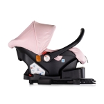 Столче за кола Chipolino - Аура, I-size, 40-87 cm, Сиво