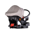 Столче за кола Chipolino - Аура, I-size, 40-87 cm, Сиво