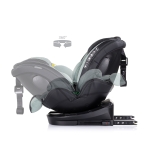 Стол за кола Chipolino - Hypnotic, 360°, I-Size, IsoFix, 40-150 cm, Облак