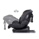 Стол за кола Chipolino - Hypnotic, 360°, I-Size, IsoFix, 40-150 cm, Облак