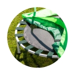 Мини батут Chipolino - 91 cm, Зелен