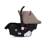 Столче за кола Chipolino - Виста, i-Size, 40-87 cm, Маршмелоу